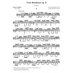 Trois Rondeaux op. 8 n. 1