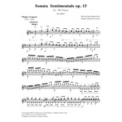 Sonata Sentimentale op. 15 - !° tempo