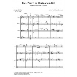 Pot - Pourri en Quatuor op. 155