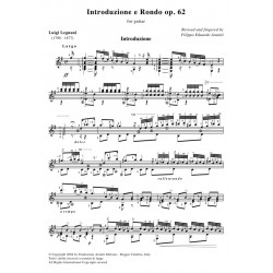 Introduzione e Rondo op. 62 for guitar