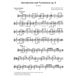 Introduction und Variationen op. 8