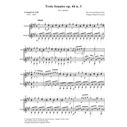 Trois Sonates op. 44 n. 3