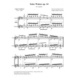 Seize Walses op. 34