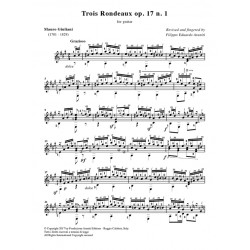 Trois Rondeaux op. 17 n. 1