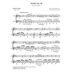 Sonate op. 25