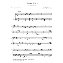 Duo op. 35 for guitar and violin