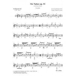Six Valses op. 51