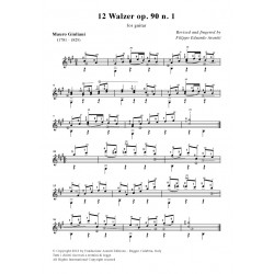 Giuliani, Mauro - 12 Walzer op. 90
