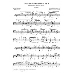13 Valses Autrichiennes op. 5