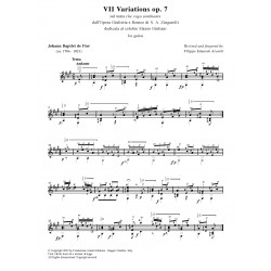 VII Variations op. 7
