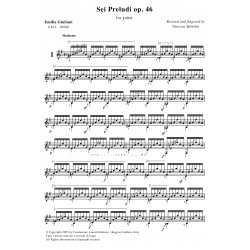 Giuliani, Emilia - Sei Preludi op. 46 - 1