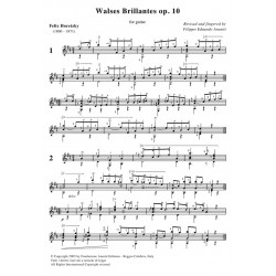 Walses Brillantes op. 10