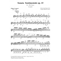 Sonata Sentimentale op. 15 - !° tempo