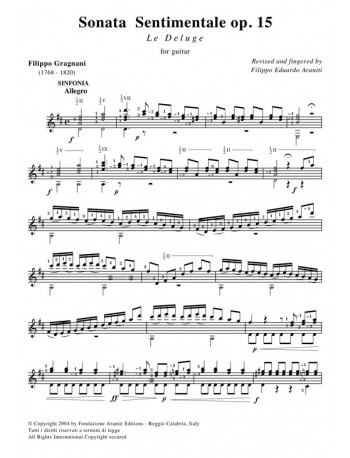 Sonata Sentimentale op. 15 - !° tempo