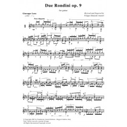 Due Rondini op. 9 for guitar
