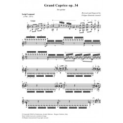 Grand Caprice op. 34 for guitar