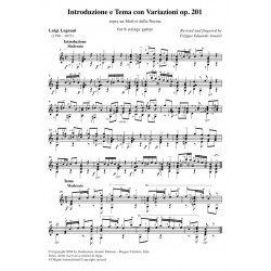 Introduzione e Tema con Variazioni op. 201