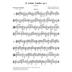 12 Leichte Ländler op.1