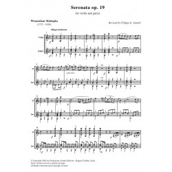 Serenata op. 19 - Score