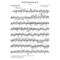 Trois Nocturnes op. 4