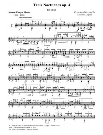 Trois Nocturnes op. 4 - 1