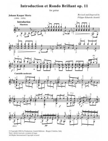 Introduction et Rondo Brillant op. 11