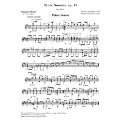 Trois  Sonates  op. 15 - 1