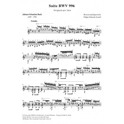 Suite BWV 996 - Preludio Allegro