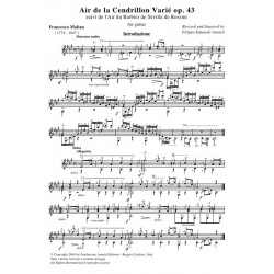 Air de la Cendrillon Varié op. 43