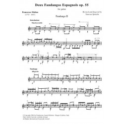 Deux Fandangos Espagnols op. 55 - 2