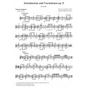 Introduction und Variationen op. 8