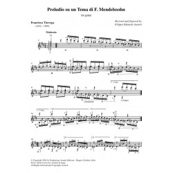 Preludio su un Tema di F. Mendelssohn