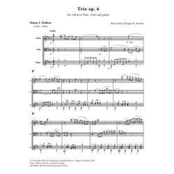 Trio op. 6 - Score