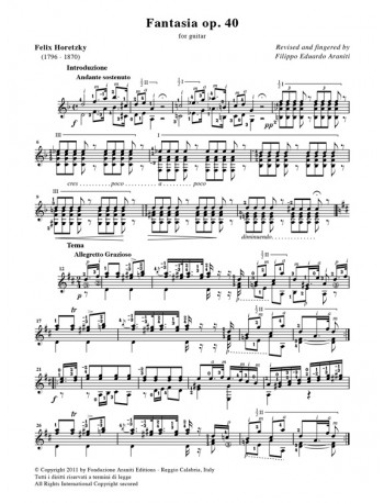 Fantasia op. 40