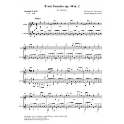 Trois Sonates op. 44 n. 2