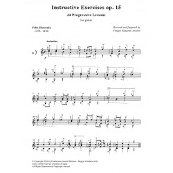 Instructive Exercises op. 15