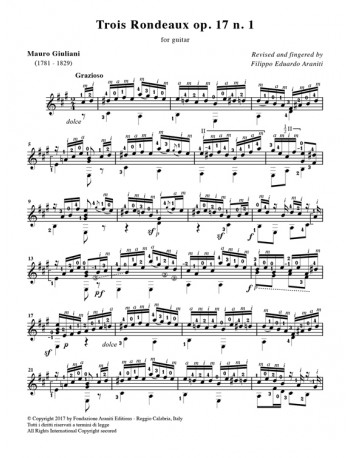Trois Rondeaux op. 17 n. 1