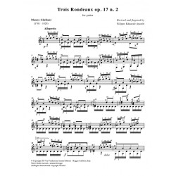 Trois Rondeaux op. 17 n. 2