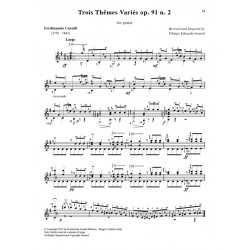 Trois Thêmes Variés op. 91 n. 2