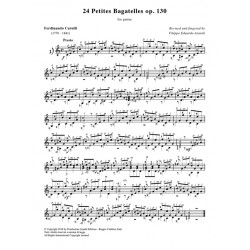 24 Petites Bagatelles op. 130