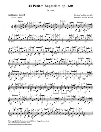 24 Petites Bagatelles op. 130