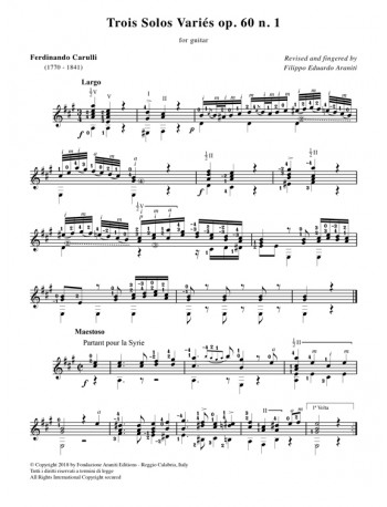 Trois Solos Variés op. 60 n. 1