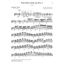 Trois Solos Variés op. 60 n. 3