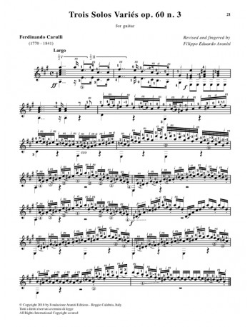 Trois Solos Variés op. 60 n. 3