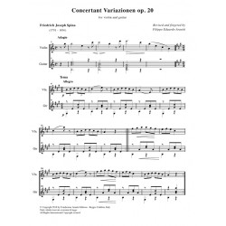 Concertant Variazionen op. 20