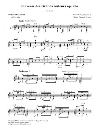 Souvenir des Grands Auteurs op. 286