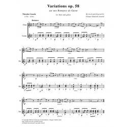 Variations op. 58