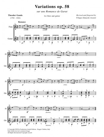 Variations op. 58