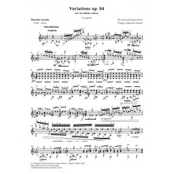 Variations op. 84