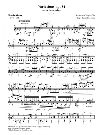 Variations op. 84